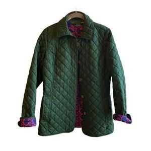 C.Wonder women’s hunter green coated barn coat S/XXS
